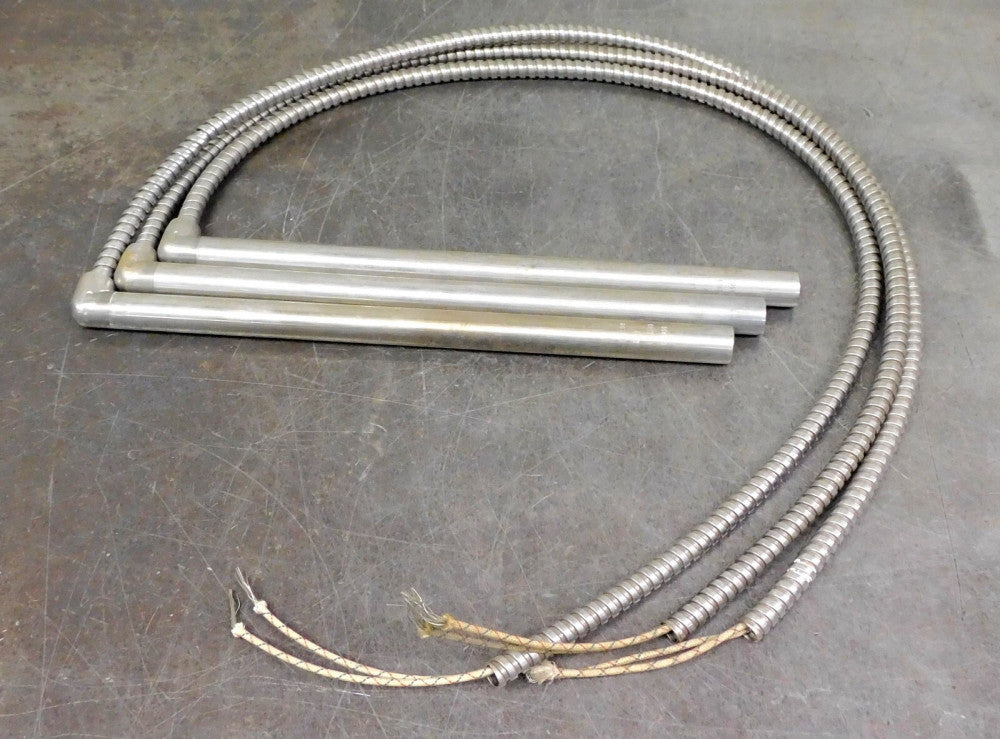 Watlow - L10A50-KW30 Heater Element Fire Rod 240V 2000W Lot of Three (3)