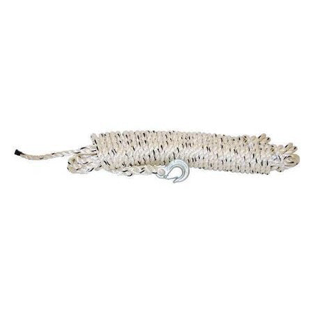 Maasdam 3973-100 Rope With Hook,1/2" X 100 Ft.