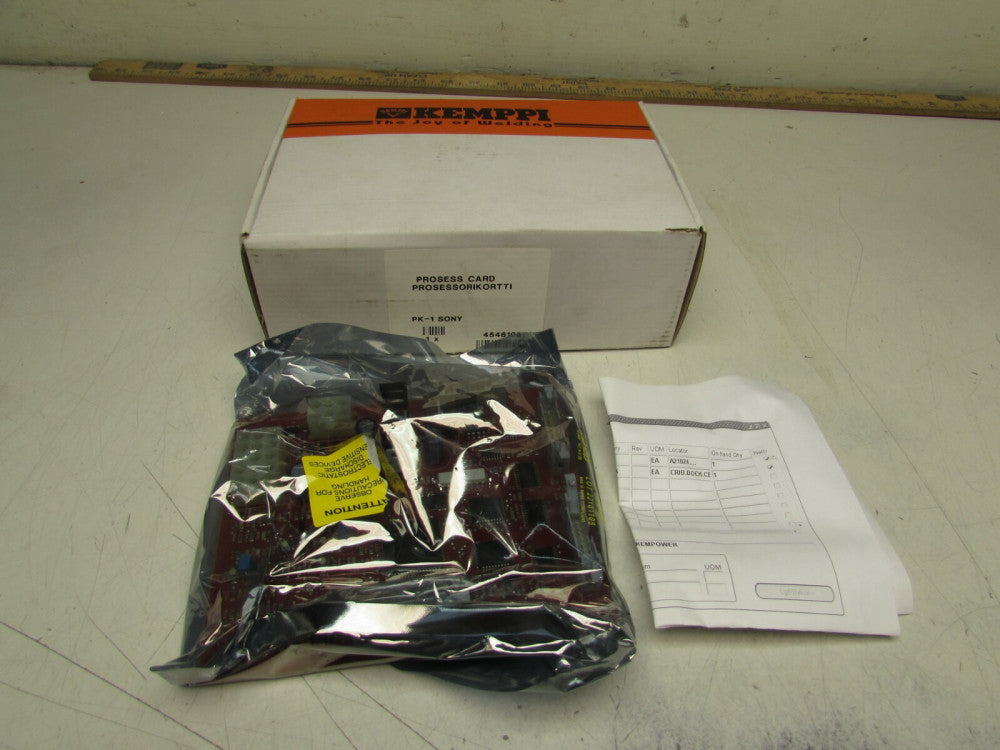 KEMPPI WELDING MACHINE PROCESS CARD 454619001 PK-1 SONY NEW IN BOX MAKE OFFER !!