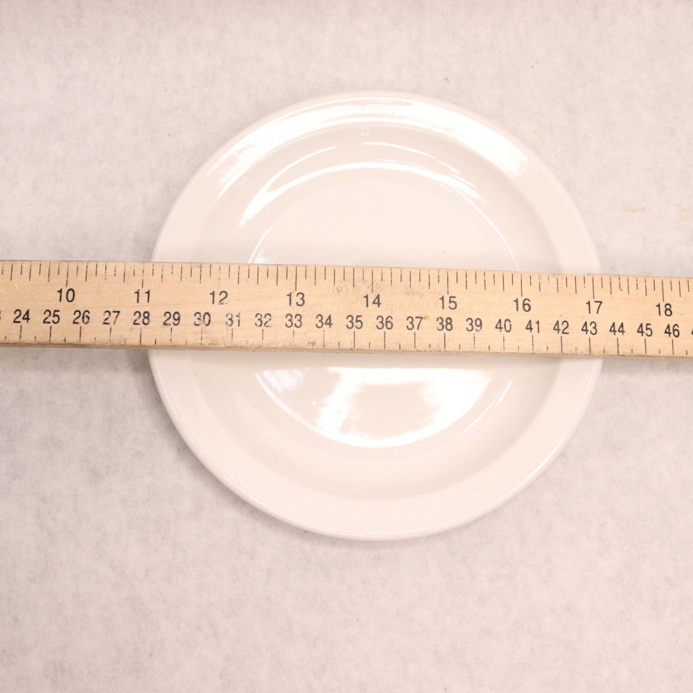ITI European Plate White 6-1/2" Dia BR-6
