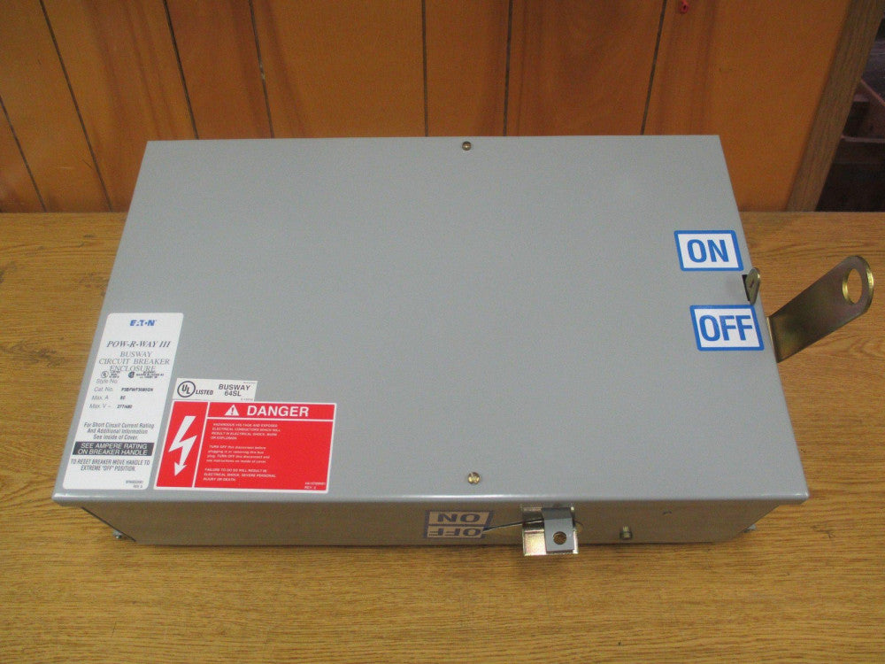 Eaton P3BFWF3080GN POW-R-WAY-3 Busway Circuit Breaker, 277/480V 80A