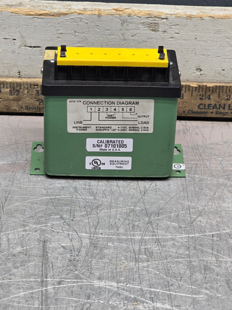RMS CURRENT TRANSDUCER, ACTR-005E,115V,3.5A! NEW OLD STOCK! MAKE OFFER!