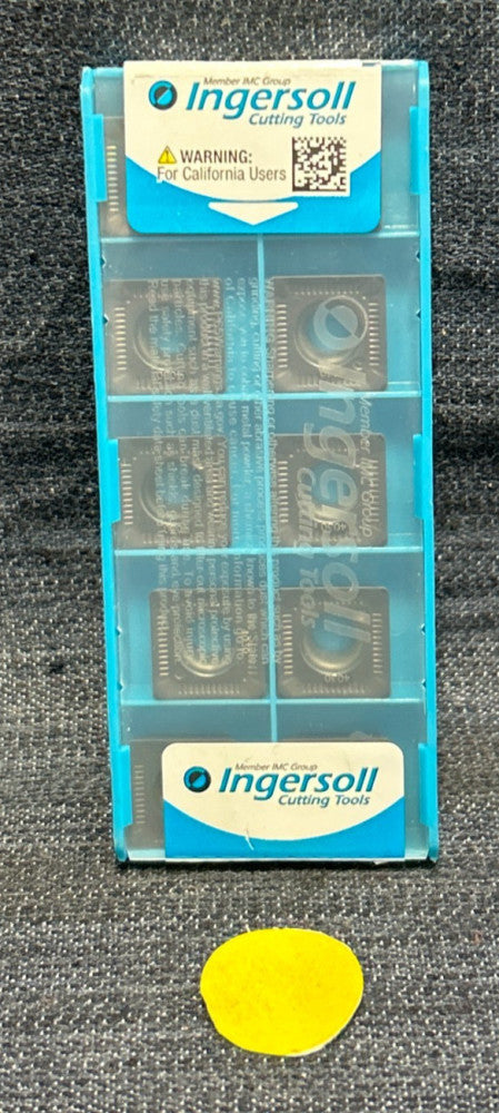 INGERSOLL INDEXABLE DRILL INSERT SHLT140508TN-HR LOT OF 10