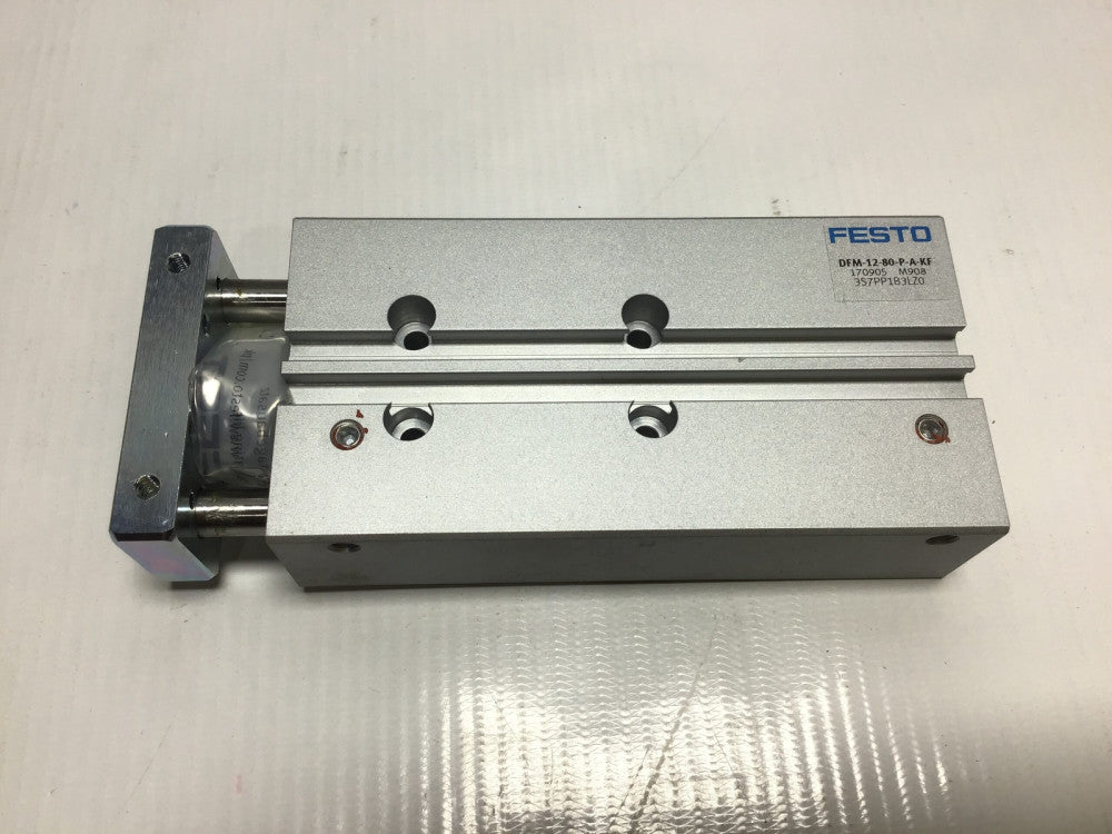 Festo DFM-12-80-P-A-KF Pneumatic Guide Drive Cylinder Stainless Steel
