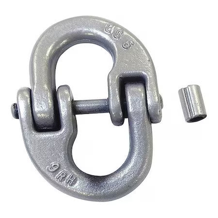 Crosby 1015122 Hammerlock Link,Gr 100,3/8 In.,8800 Lb.