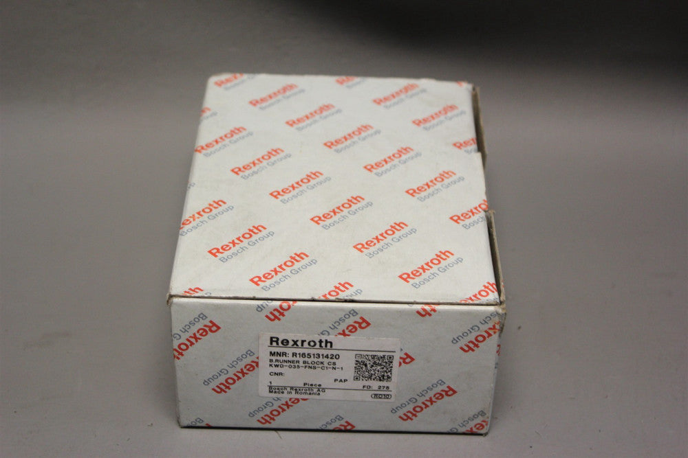 NEW REXROTH B RUNNER BLOCK KWD-035-FNS-C1-N-1 R165131420