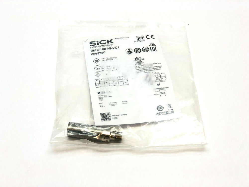 Sick IM18-10BPS-VC1 Inductive Proximity Sensor 6068720