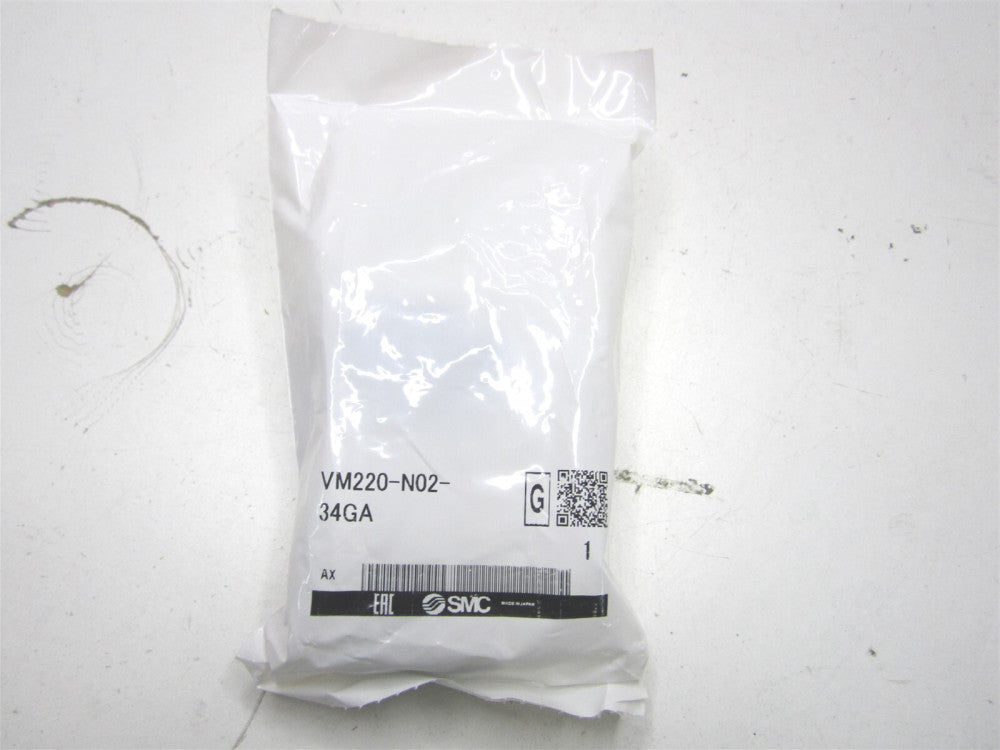 SMC Pneumatics VM220-N02-34GA 1/4" 2Way & 2-Position Mechanically Operated Valve
