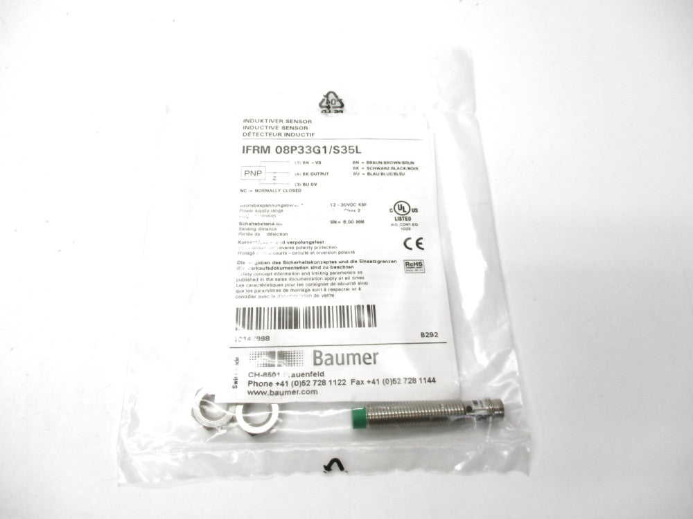 BAUMER IFRM08P33G1/S35L NSMP