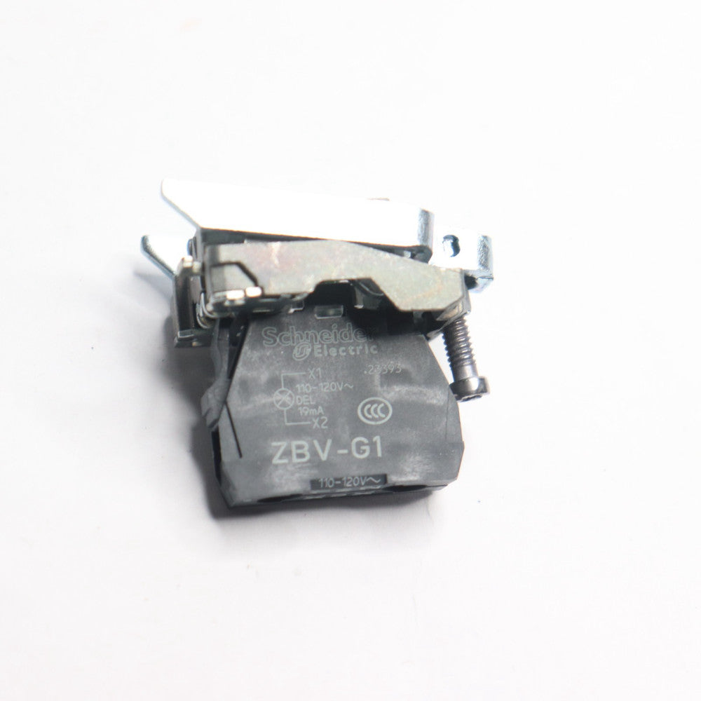 Schneider Indicator Lamp Button White Clear ZBV-G1-Missing Lamp Casing