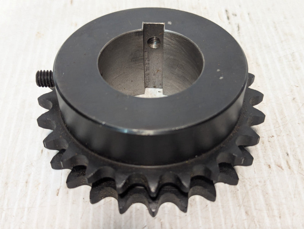 Browning 24 Tooth Double Roller Chain Sprocket 1.75" Bore 4" Dia