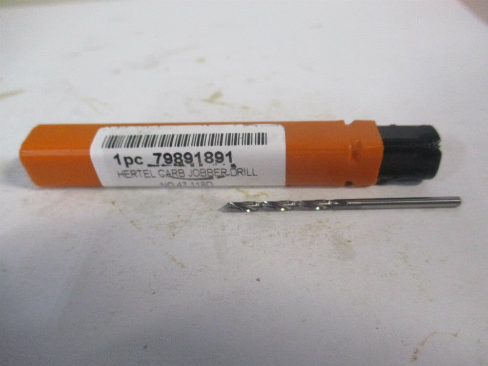 (79891891) #47 7/8" x 1-3/4" OAL 118° Solid Carbide Spiral Jobber Drill