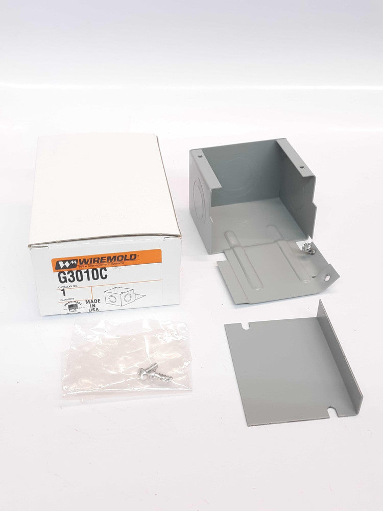 Wiremold G3010C Entrance End Fitting Surface Metal Raceway Fit