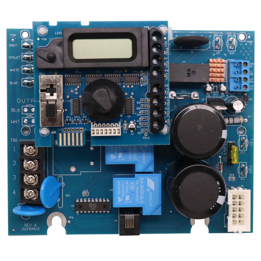 GLX-PCB-RITE Main & GLX-PCB-DSP Display Board for Hayward Aqua Rite Salt