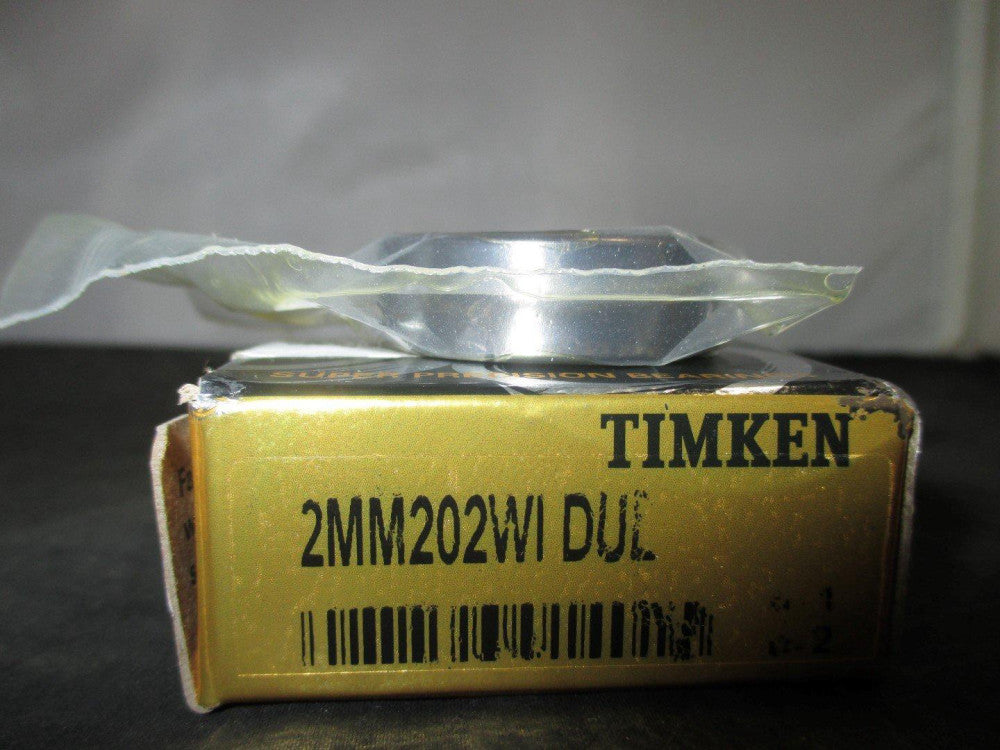 NEW 2MM202WI DUL Ball Bearing Rubber Shielded 2-Pack