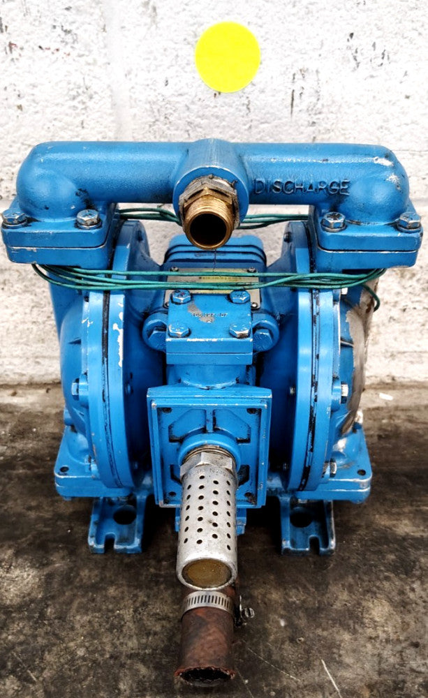 SANDPIPER AIR OPERATED DIAPHRAM PUMP MAX AIR PRESSURE 125 PSI S1FB1ANWANS700