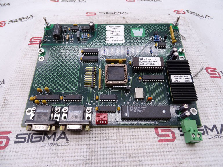 WHEDCO 73005774/0109 CIRCUIT BOARD