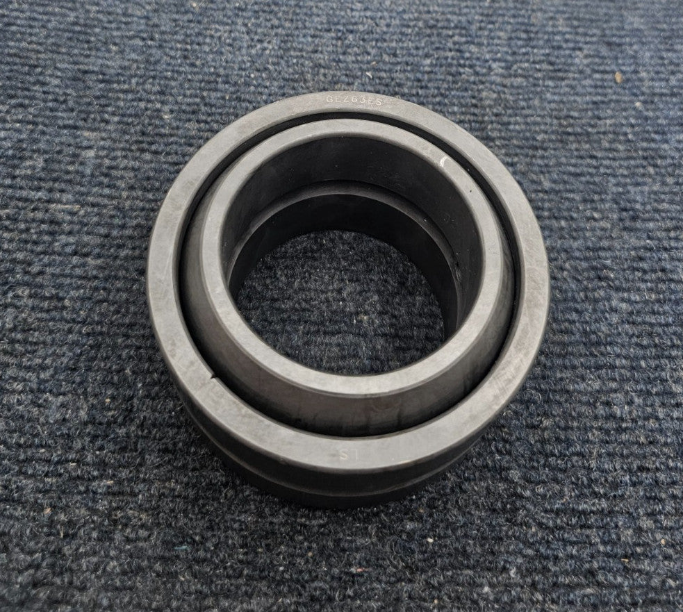 LS GEZ63ES: Steel on Steel Spherical Plain Bearing Inch Series Heavy Duty Black