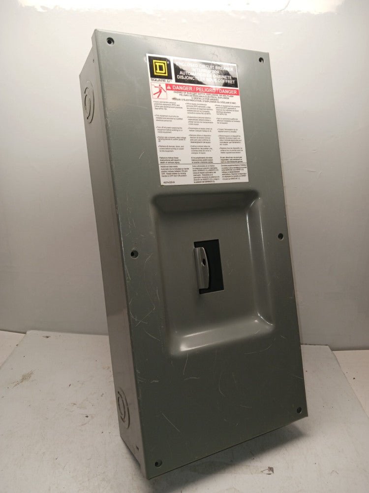 NEW SQUARE D FA100S CIRCUIT BREAKER ENCLOSURE
