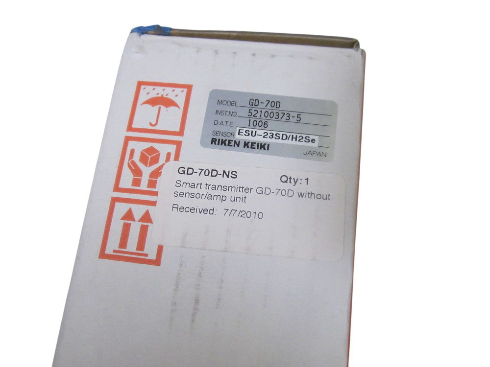 RIKEN KEIKI GD-70D SMART GAS DETECTOR NSMP