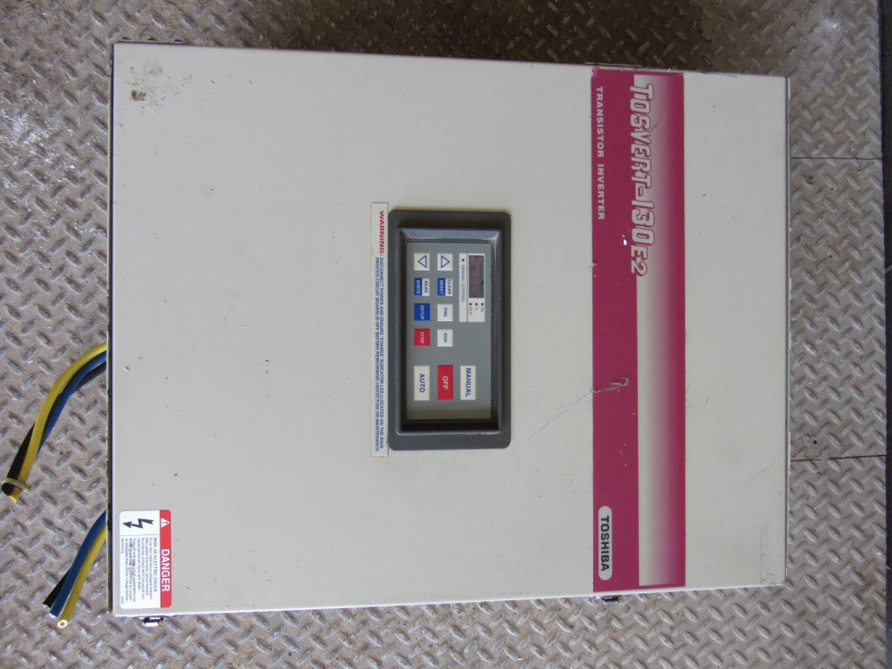 TOSHIBA TOSVERT 130-E2 TRANSISTOR INVERTER VT130E2U4270 27KVA 460V NICE USED !!
