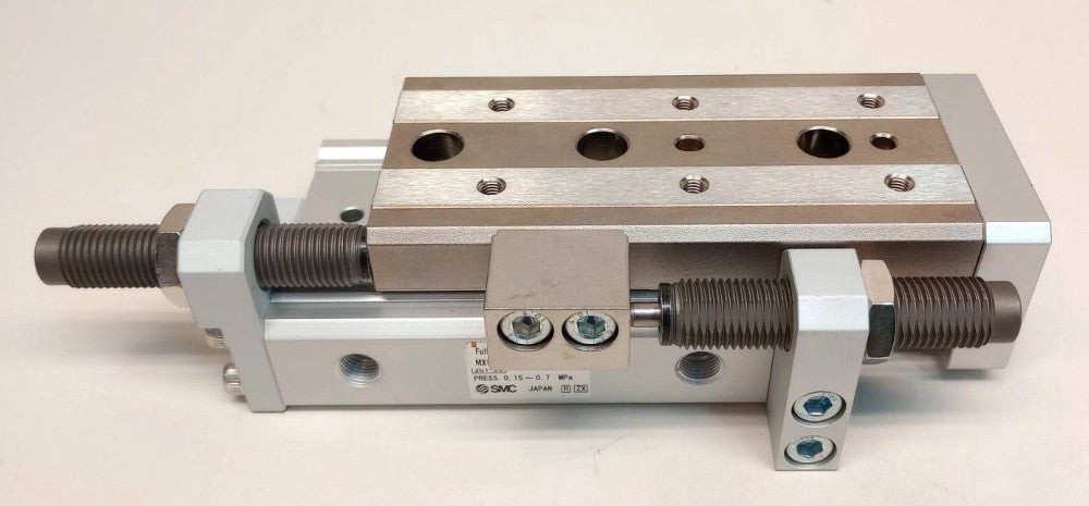 SMC MXQ20-50B Pneumatic Slide Table Cylinder MXQ2050BS