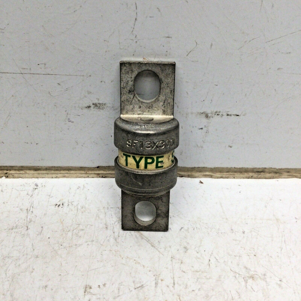 BRUSH SF13X300 TYPE SF SEMICONDUCTOR FUSE 300 AMP 130V