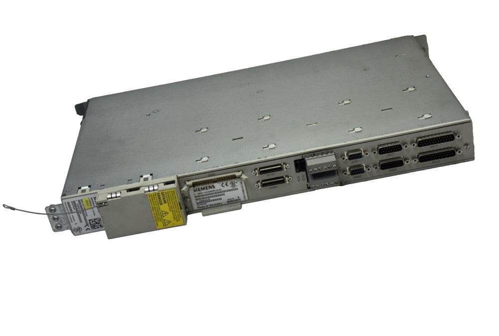 SIEMENS 6SN1118-0DM33-0AA2 CONTROL LOOP BLOCK W/ POWER MODULE 6SN1123-1AB00-0AA2