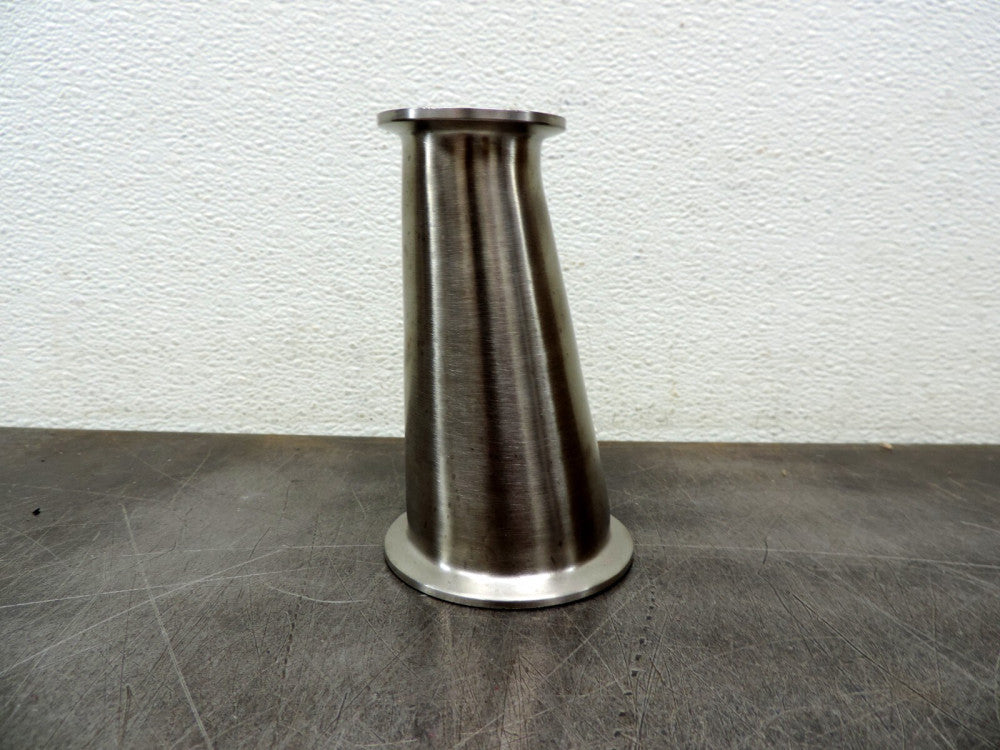 VNE T316L Pipe Clamp Style Reducer Tube Sanitary Stainless Steel 2.5x1.5