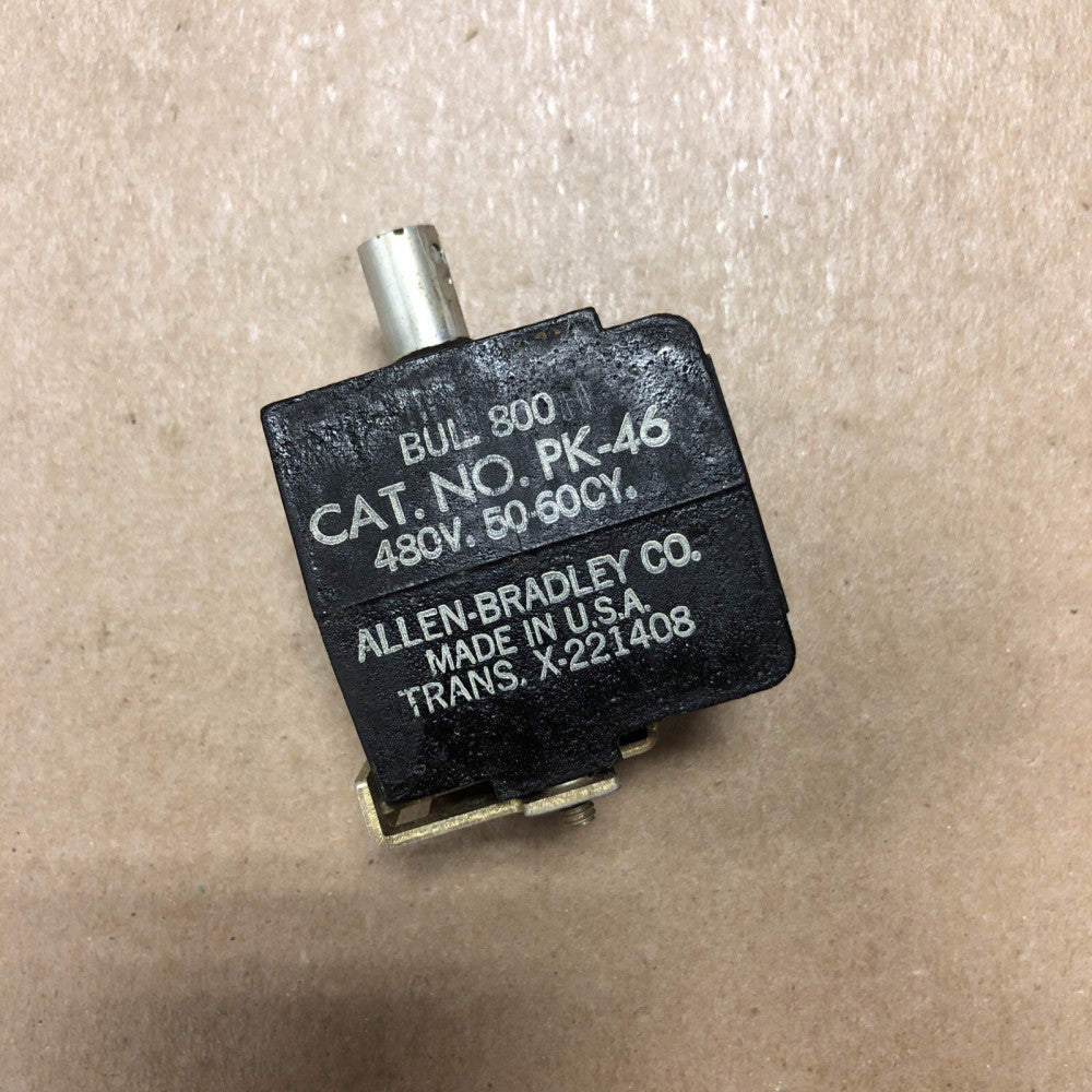 ALLEN BRADLEY 800H-PK46R SER. A (BK/YL) NSMP G115