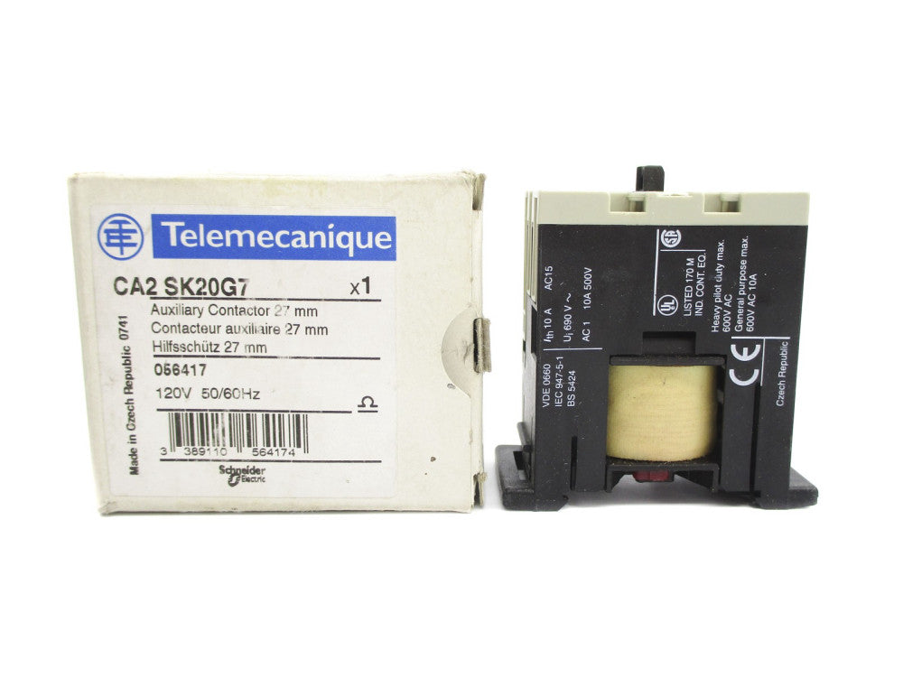 TELEMECANIQUE CA2SK20G7 120V NSMP