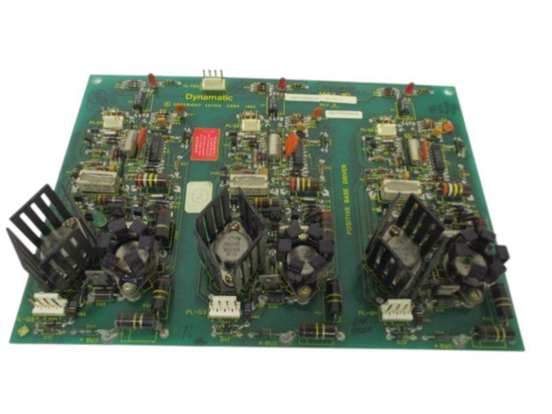 DYNAMATIC 15-591-7 POSITIVE BASE DRIVER BOARD (REPAIRED) UNMP