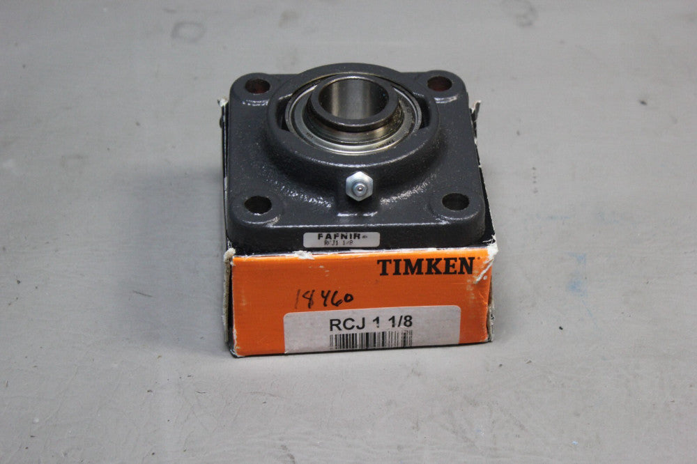 NEW FAFNIR/TIMKEN FLANGE BEARING RCJ 1 1/8