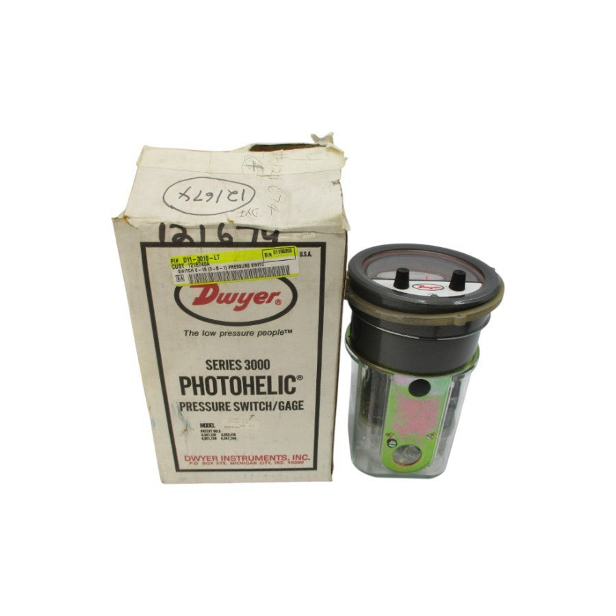 DWYER 3010-LT 120/240VAC 10A 25PSI NSMP