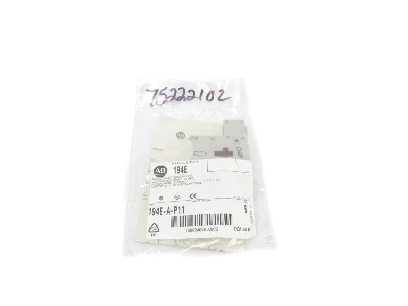 ALLEN BRADLEY 194E-A-P11 SER. B 600VAC 10A NSMP