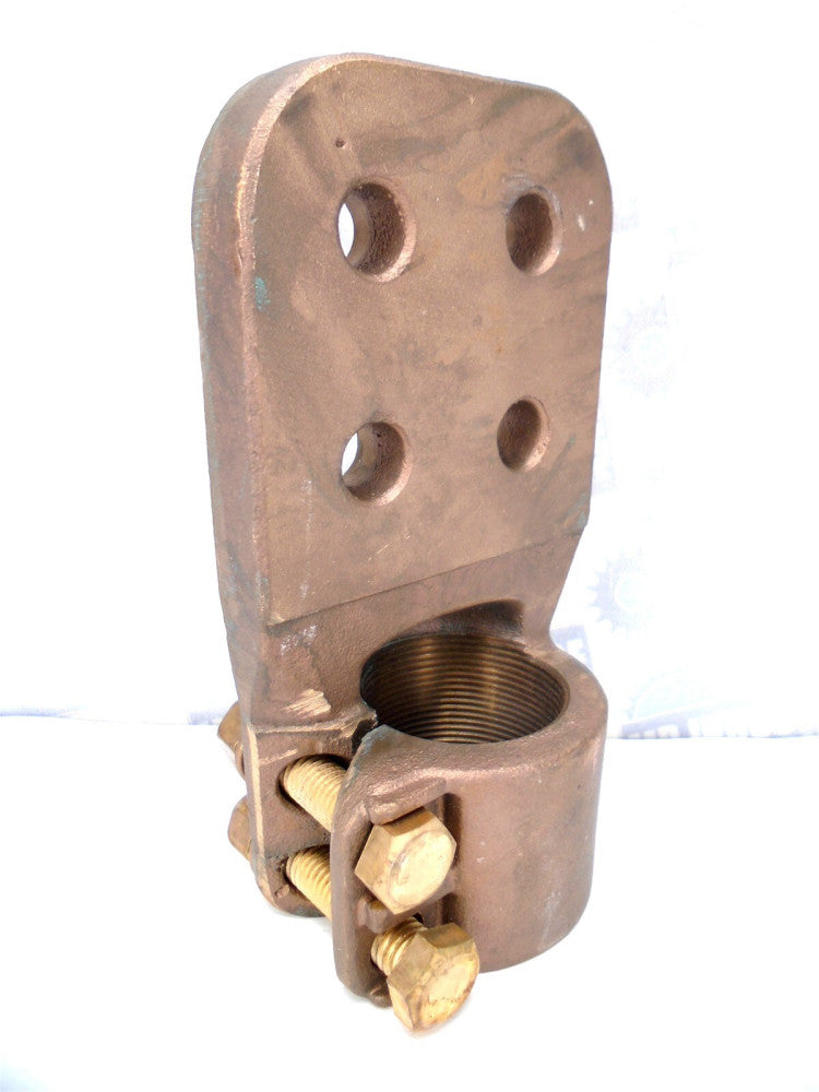 BURNDY - FD68-D12 - SUBSTATION - COPPER STUD CONNECTOR 2"-12 - 7-3/8" L - (NEW)