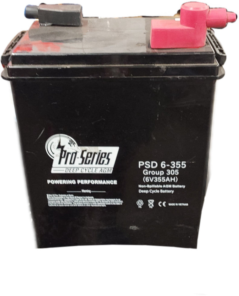 Pro-Series 6V 355Ah Deep Cycle AGM Battery PSD 6-355