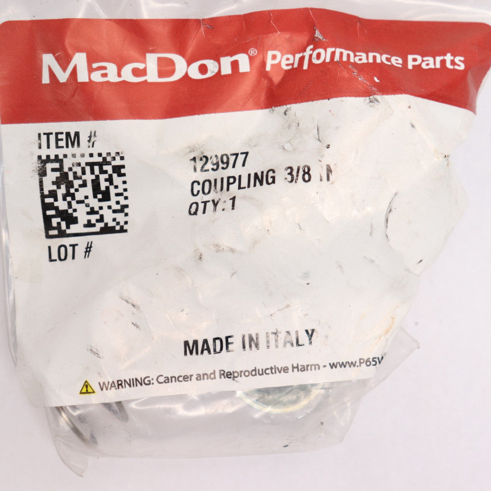 Macdon Coupling 3/8" 129977