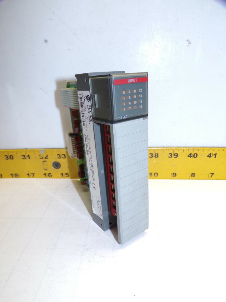 ALLEN BRADLEY SLC500 DIGITAL INPUT MODULE 1746-IA16 SER C