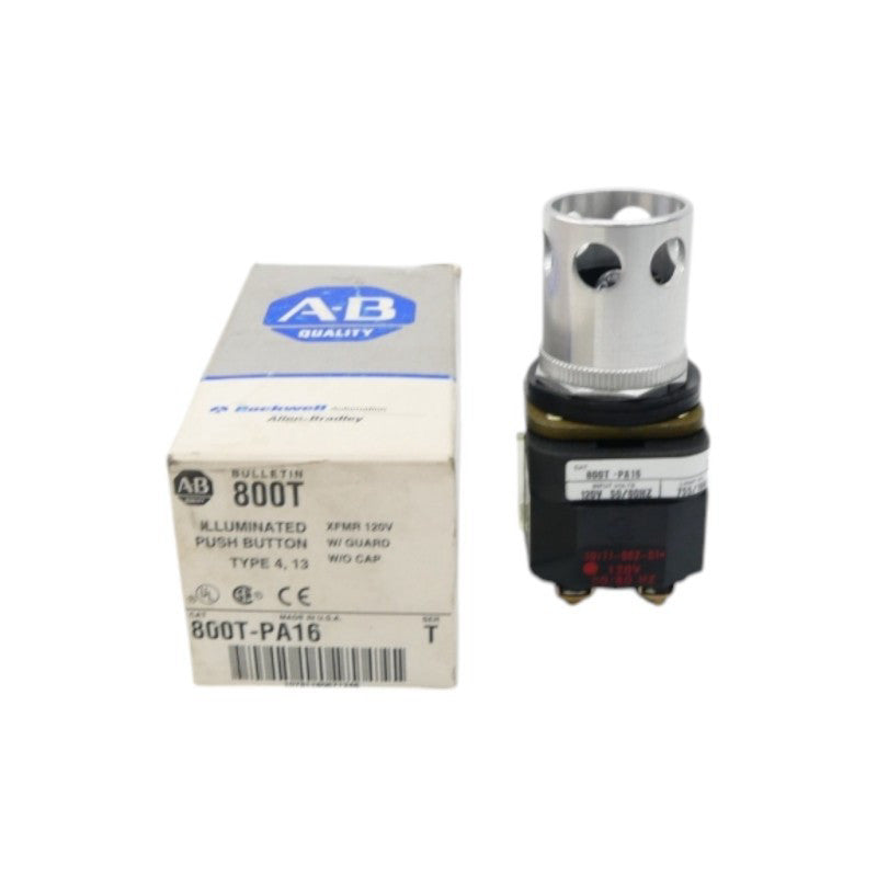 ALLEN BRADLEY 800T-PA16 SER. T 120V (GY/BL) NSMP