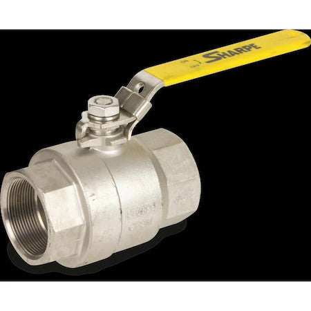Sharpe Valves 4353009980 Manual 2-Way Ball Valve,Npt,Carbon Steel
