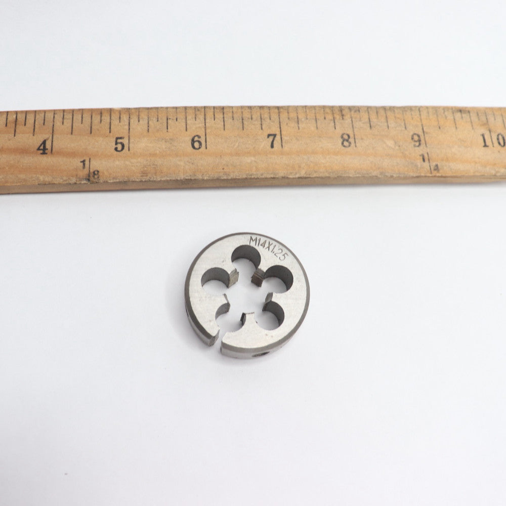 Right Hand Hex Rethreading Die Carbon Steel M14 X 1.25