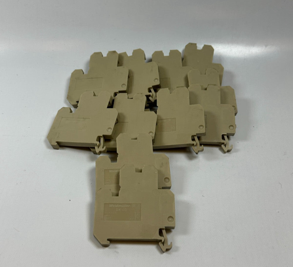 Weidmuller DK4Q Terminal Blocks 2.5mm-4mm 500V (Lot of 11) Used Great Condition