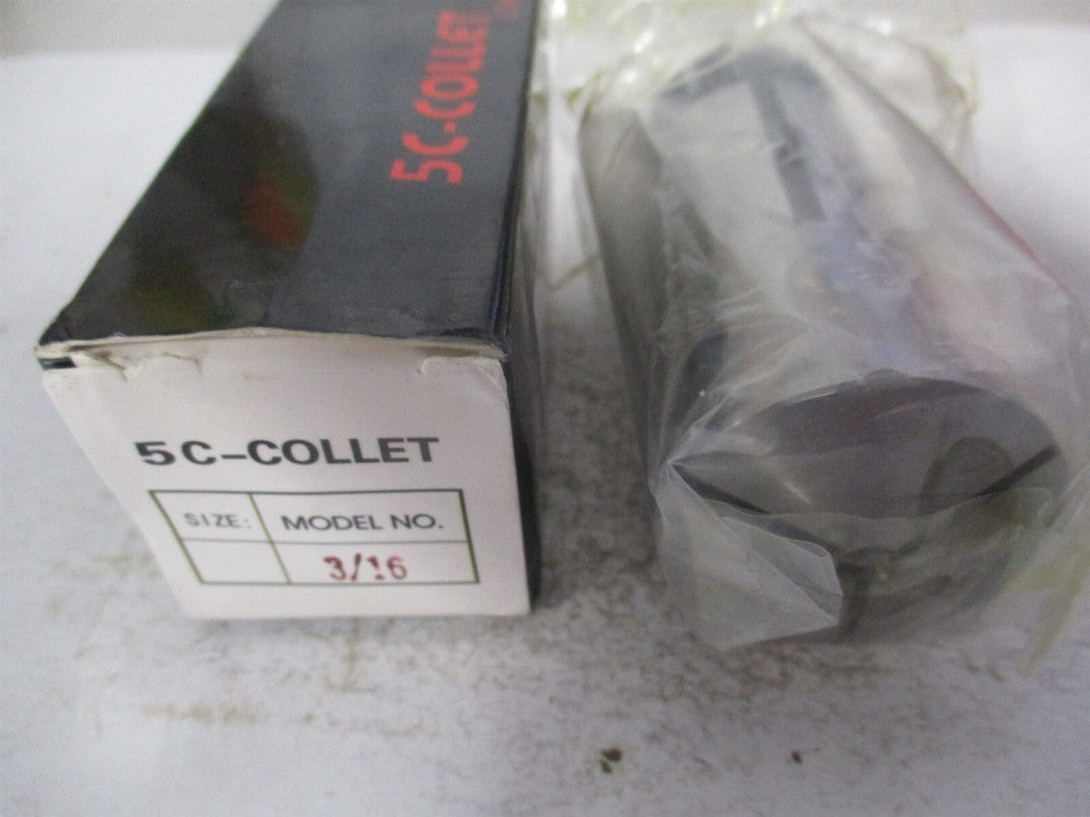 (230-4112) 3/16" x 3.28" OAL 0.0005 Inch TIR 5C Steel Round Collet