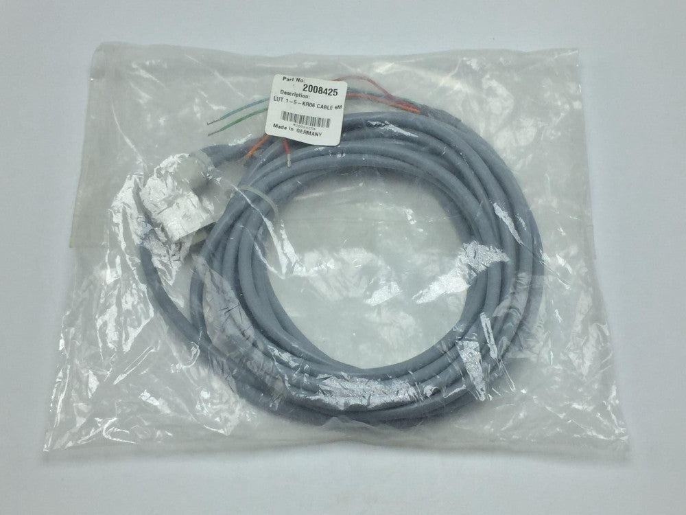 SICK 2008425 SENSOR CABLE LUT 1-5-KR06 CABLE 6M FOR LUT 1-5