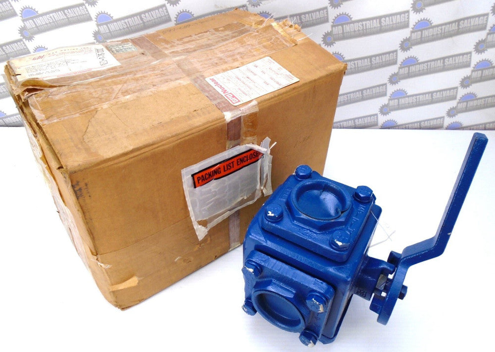 Pbm MULTI PORT - 4-Way VALVE - Handle MP-D-16-4 / OUTLETS MP-D-17-3 (NEW in BOX)
