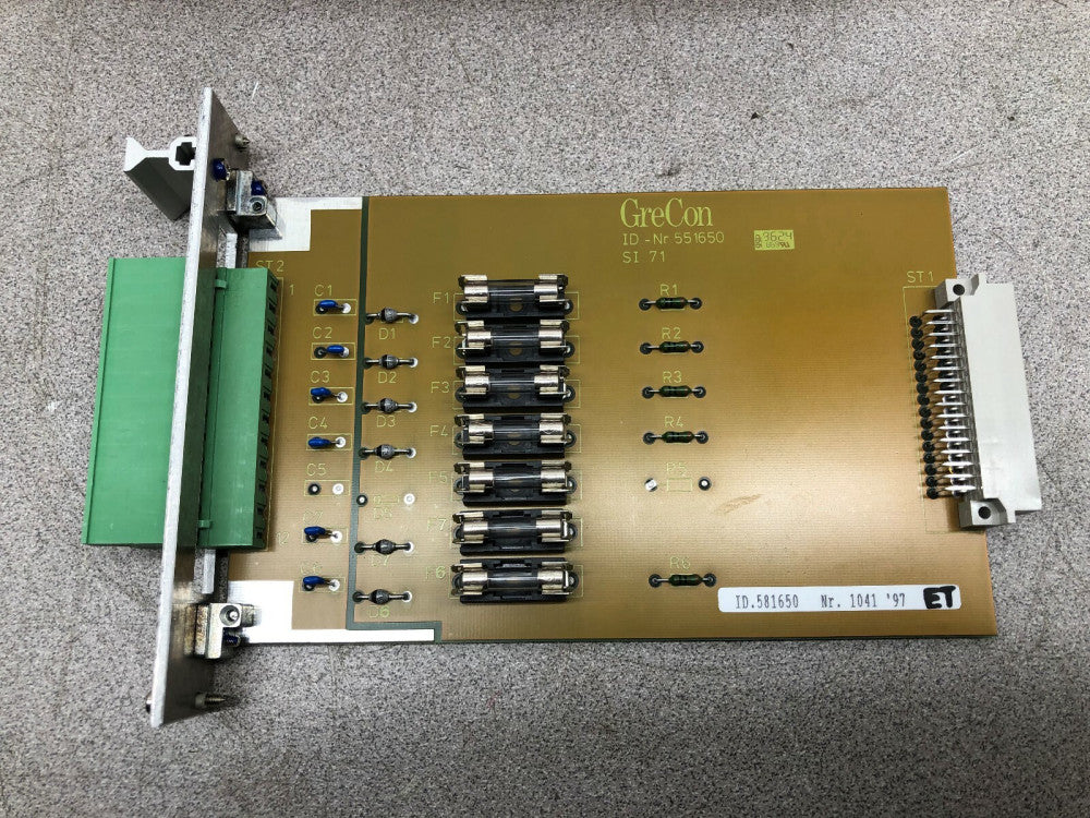 NEW IN BOX GRECON INPUT CARD 581650