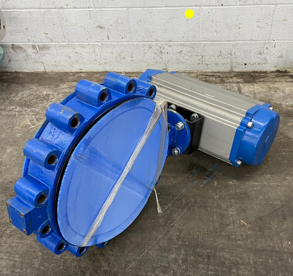ABZ VALVE MODEL DA240 ACTUATED BUTTERFLY VALVE