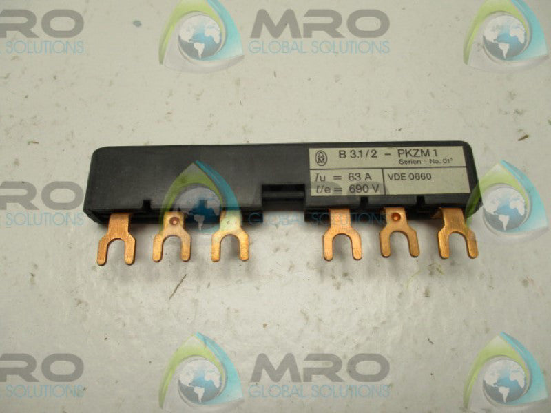 KLOCKNER MOELLER B3.1/2-PKZM1 BUS BAR 63A 690V NSNP
