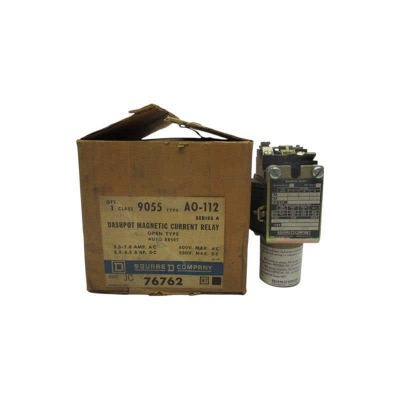 SQUARE D 9055A0-112 600VAC 3.5-7.0A NSMP